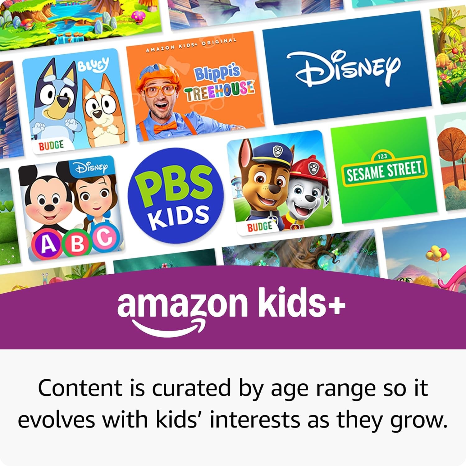 Fire 7 Kids Tablet (Newest Model) Ages 3-7. Top-Selling 7" Kids Tablet on . Includes Ad-Free and Exclusive Content, Easy Parental Controls, 10-Hr Battery, 16 GB, Purple